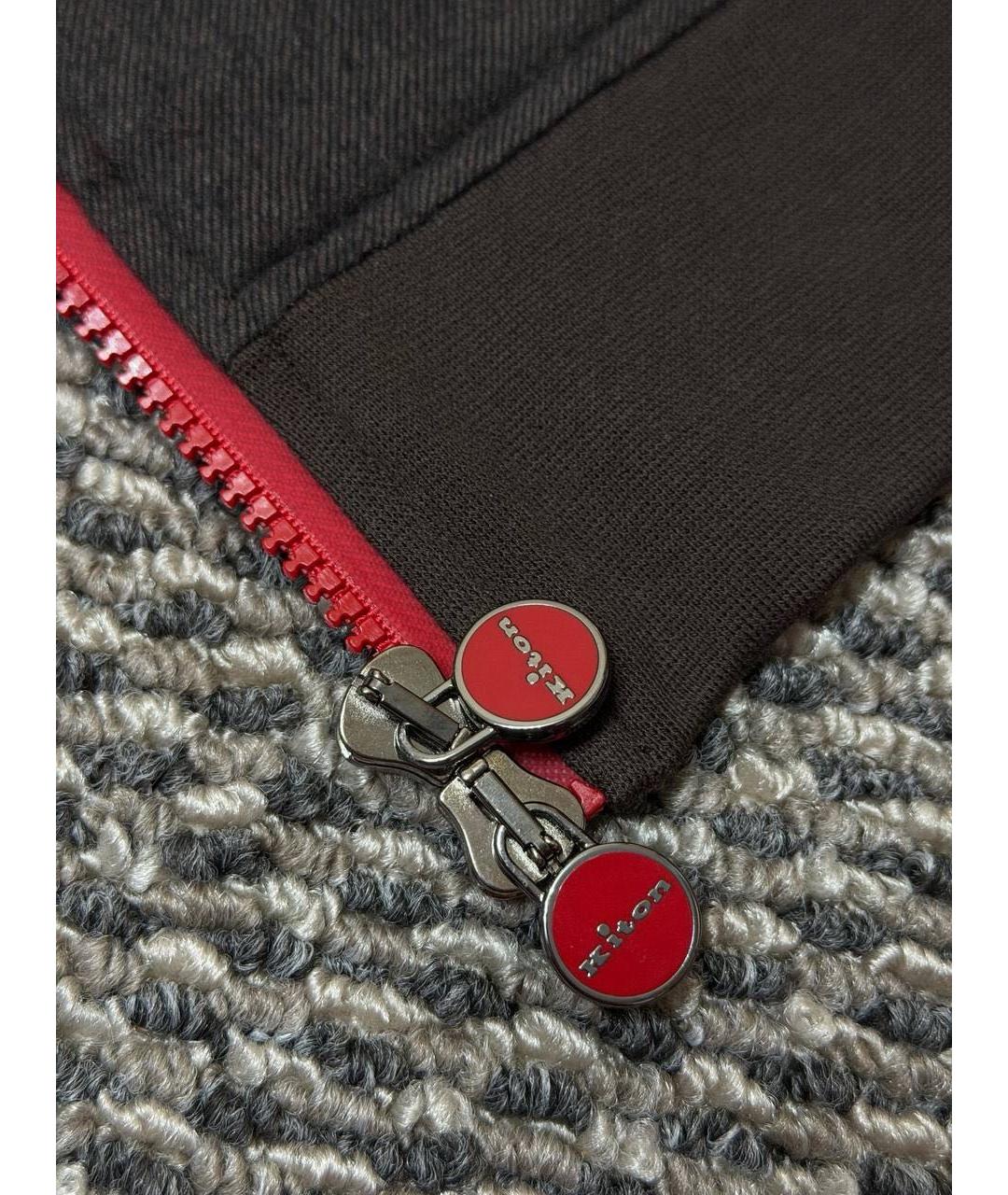 KITON Коричневая куртка, фото 6