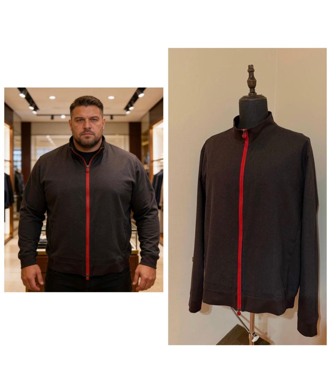 KITON Коричневая куртка, фото 2