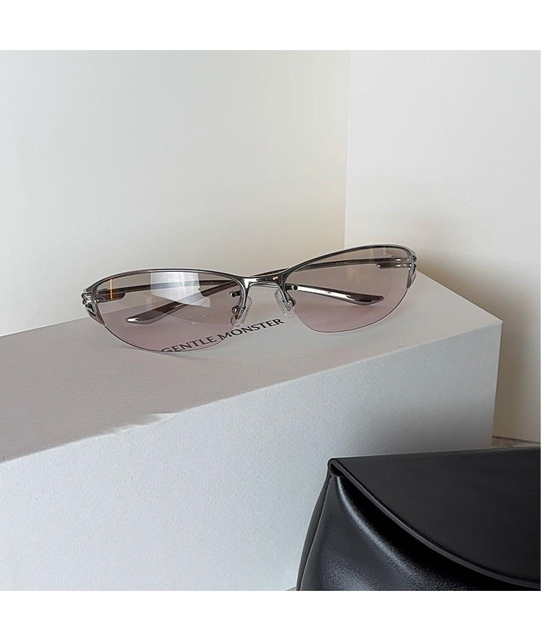 GENTLE MONSTER Серебряные солнцезащитные очки, фото 4
