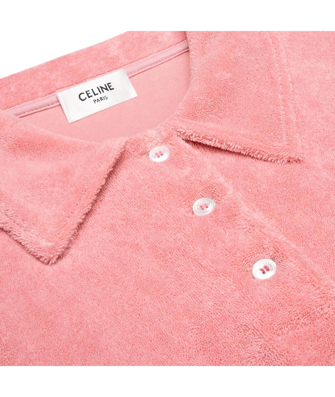 CELINE Розовая рубашка, фото 5