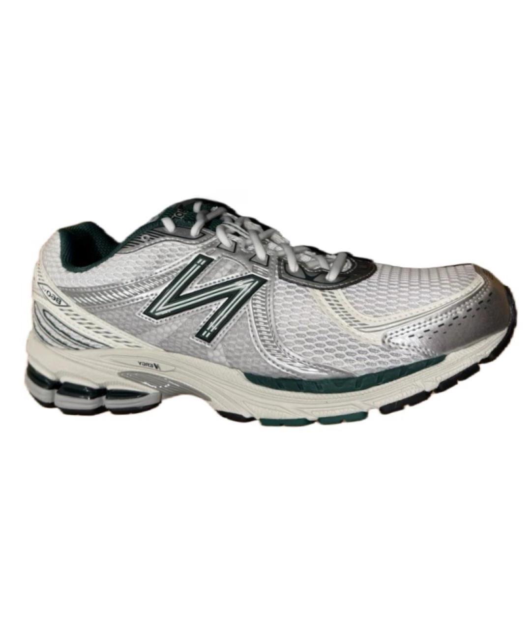NEW BALANCE Серебряные низкие кроссовки / кеды, фото 1