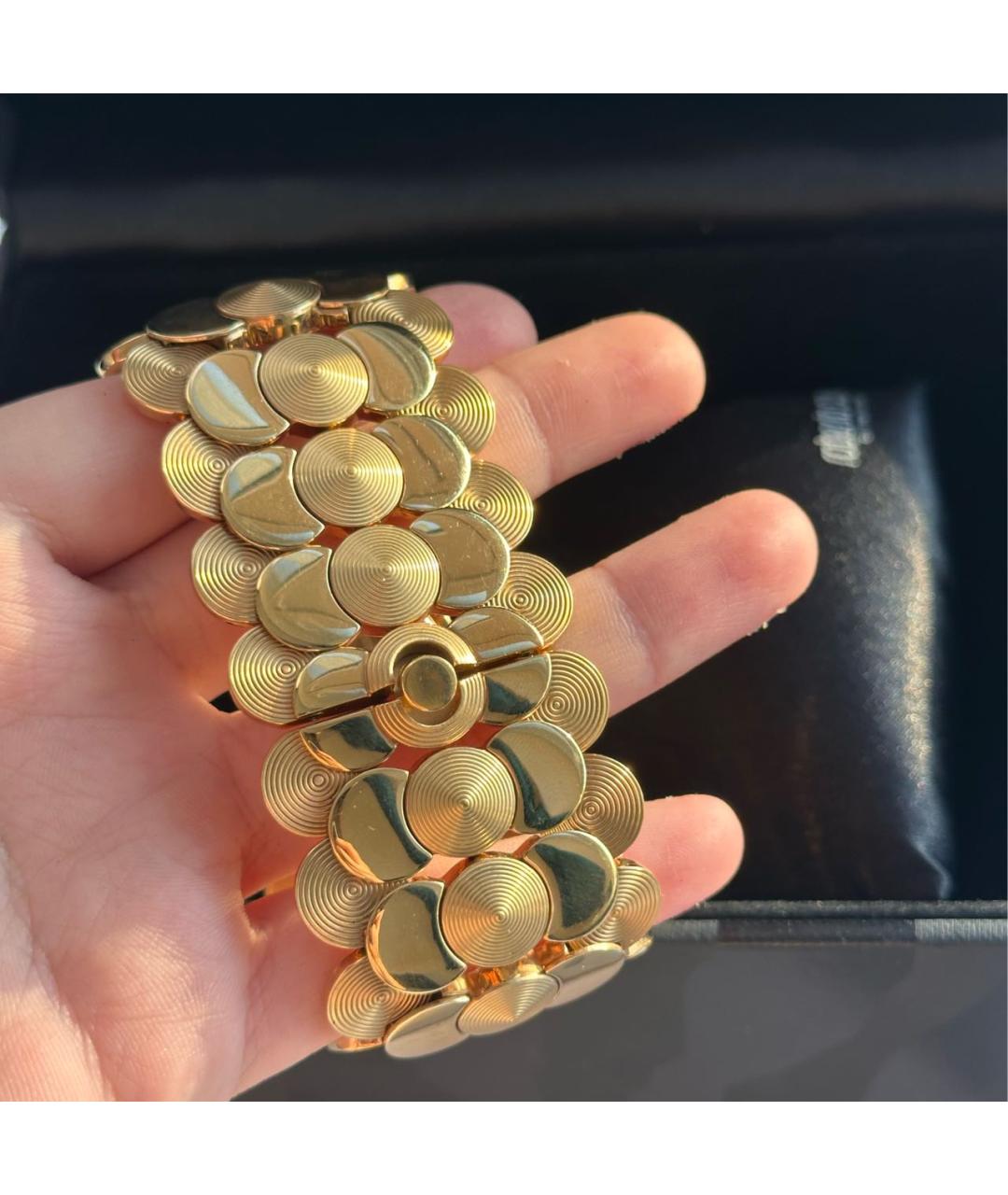 ROBERTO CAVALLI Золотые металлические часы, фото 3