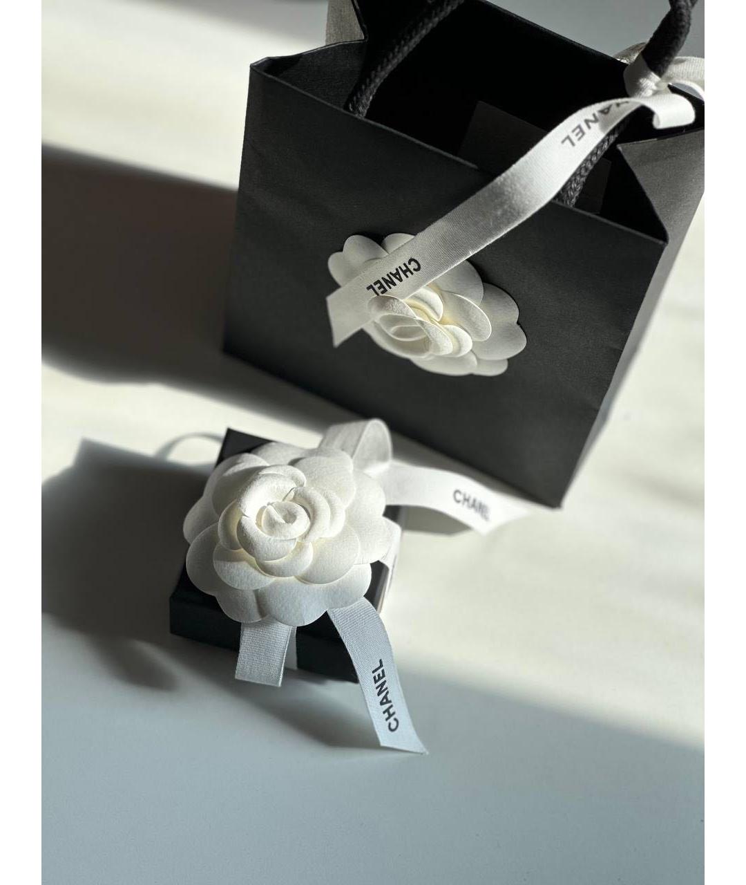 CHANEL Золотые металлические серьги, фото 4