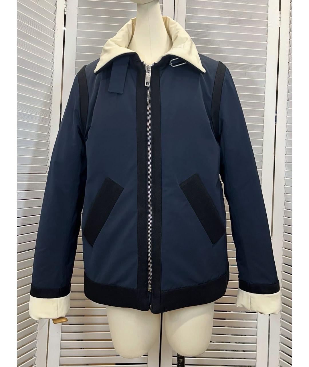 SPORTMAX Темно-синяя куртка, фото 9