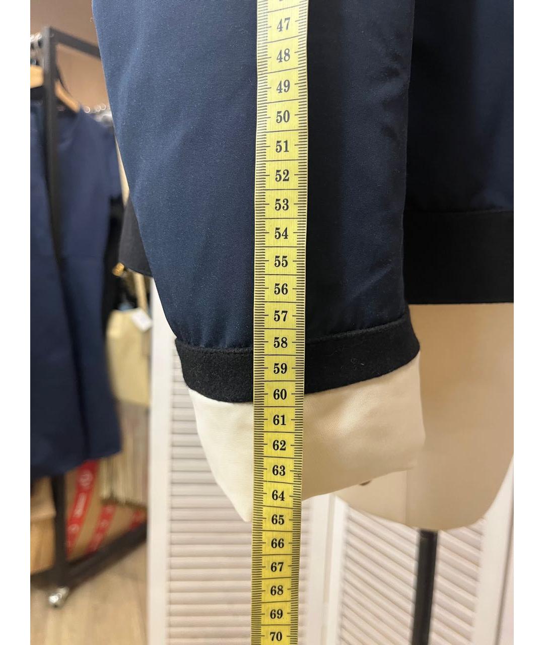 SPORTMAX Темно-синяя куртка, фото 5