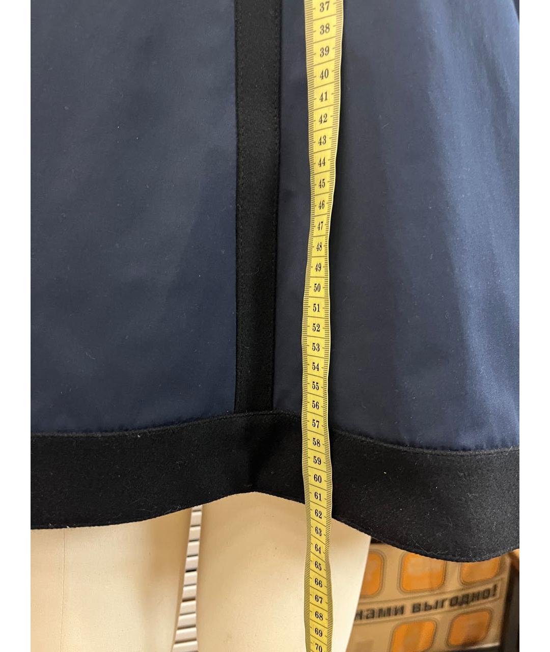 SPORTMAX Темно-синяя куртка, фото 6