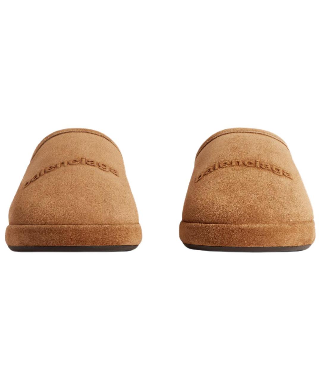 BALENCIAGA Бежевые мюли, фото 5