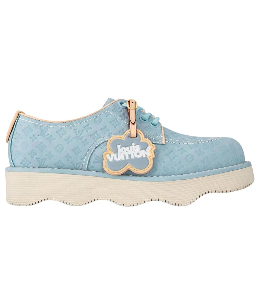 LOUIS VUITTON Синие туфли, фото 1