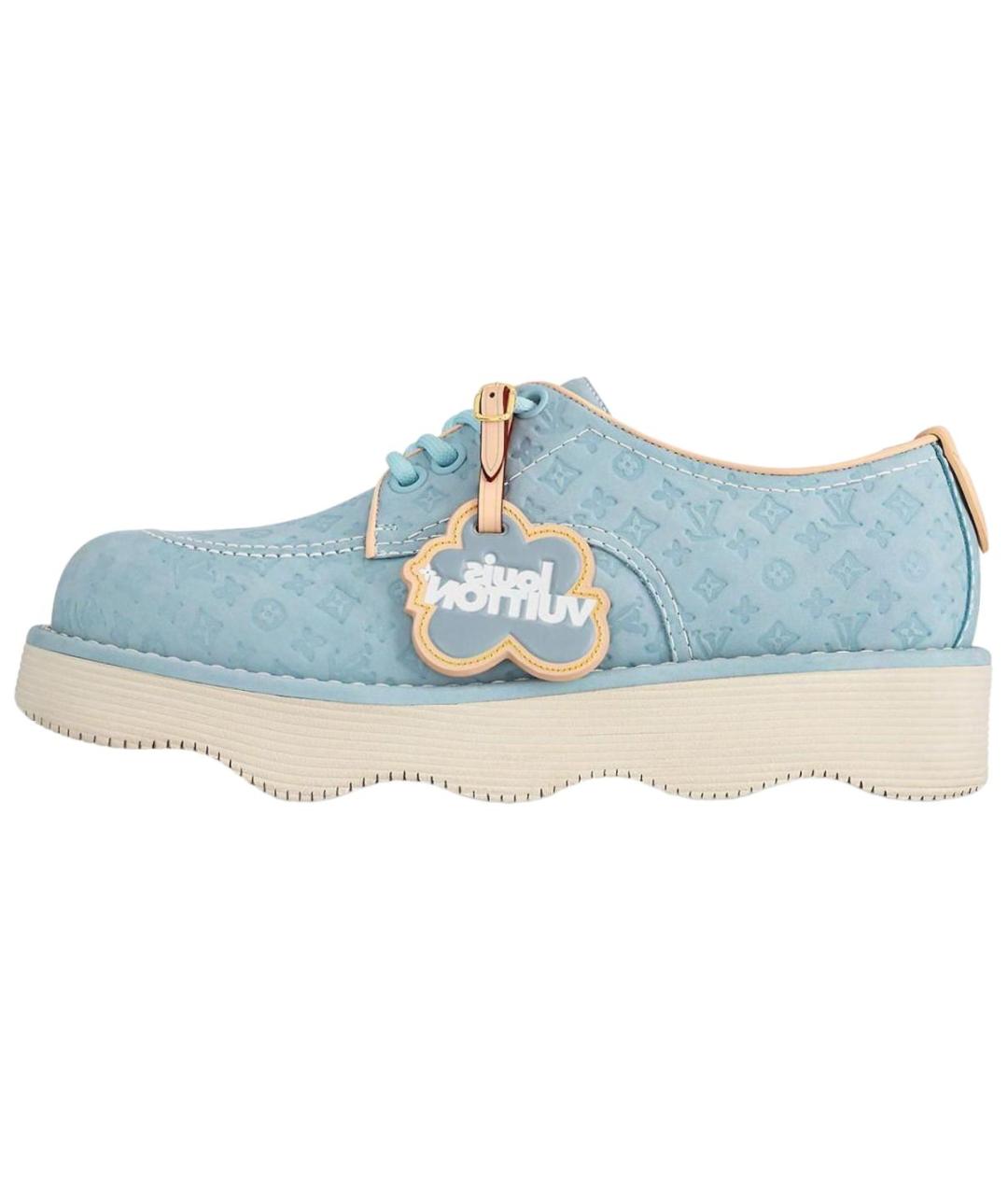 LOUIS VUITTON Синие туфли, фото 2