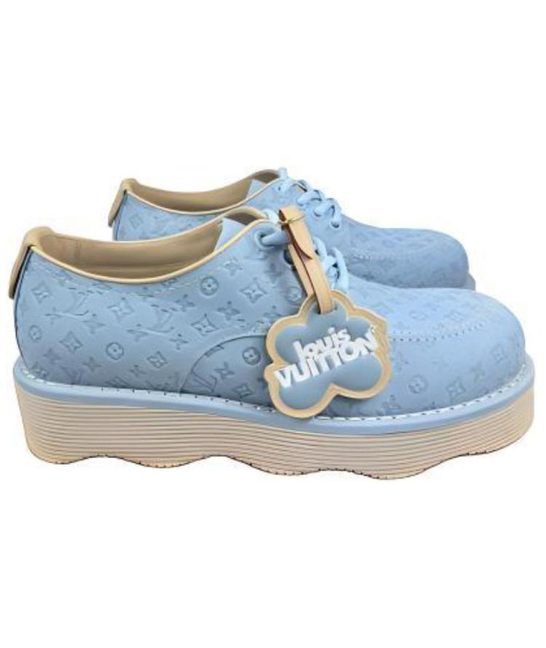 LOUIS VUITTON Синие туфли, фото 3