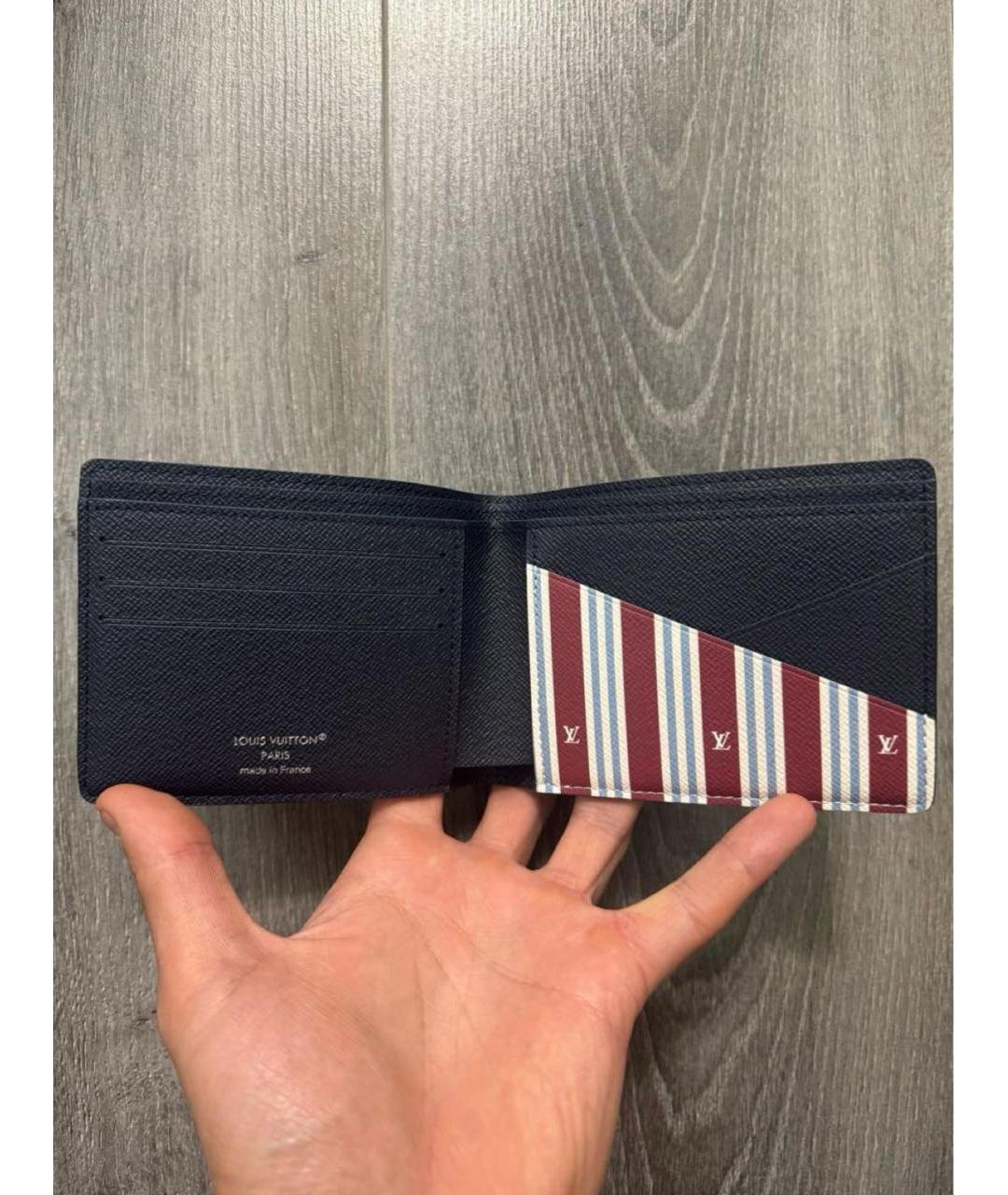LOUIS VUITTON Голубой кошелек, фото 5