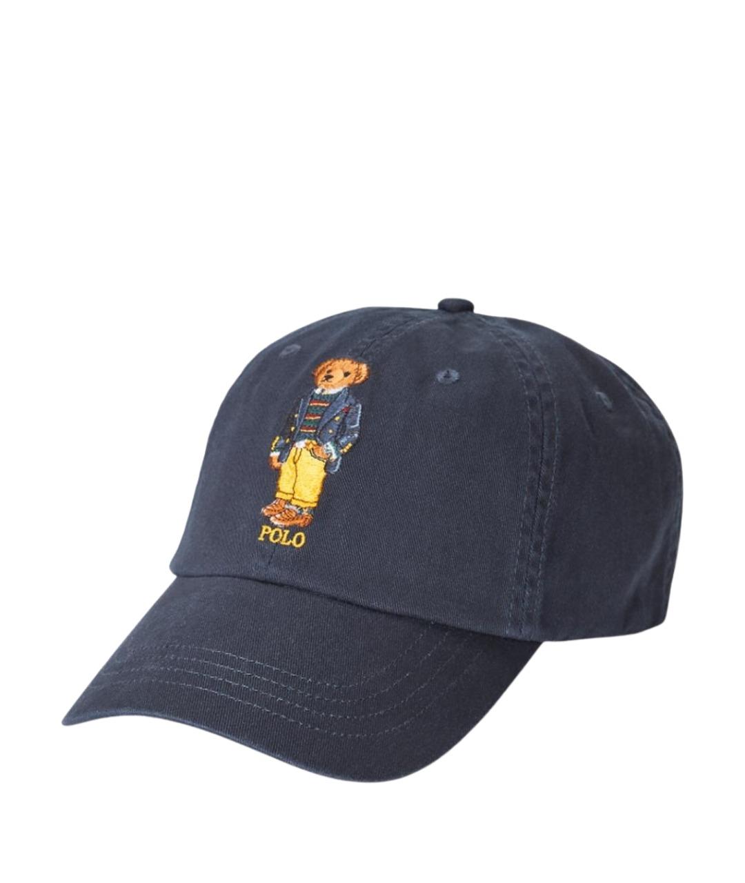 POLO RALPH LAUREN Синяя хлопковая кепка, фото 1