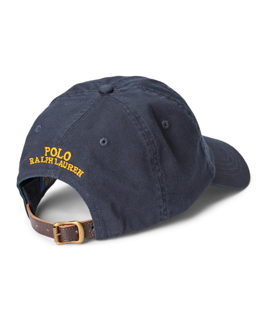 POLO RALPH LAUREN Синяя хлопковая кепка, фото 2