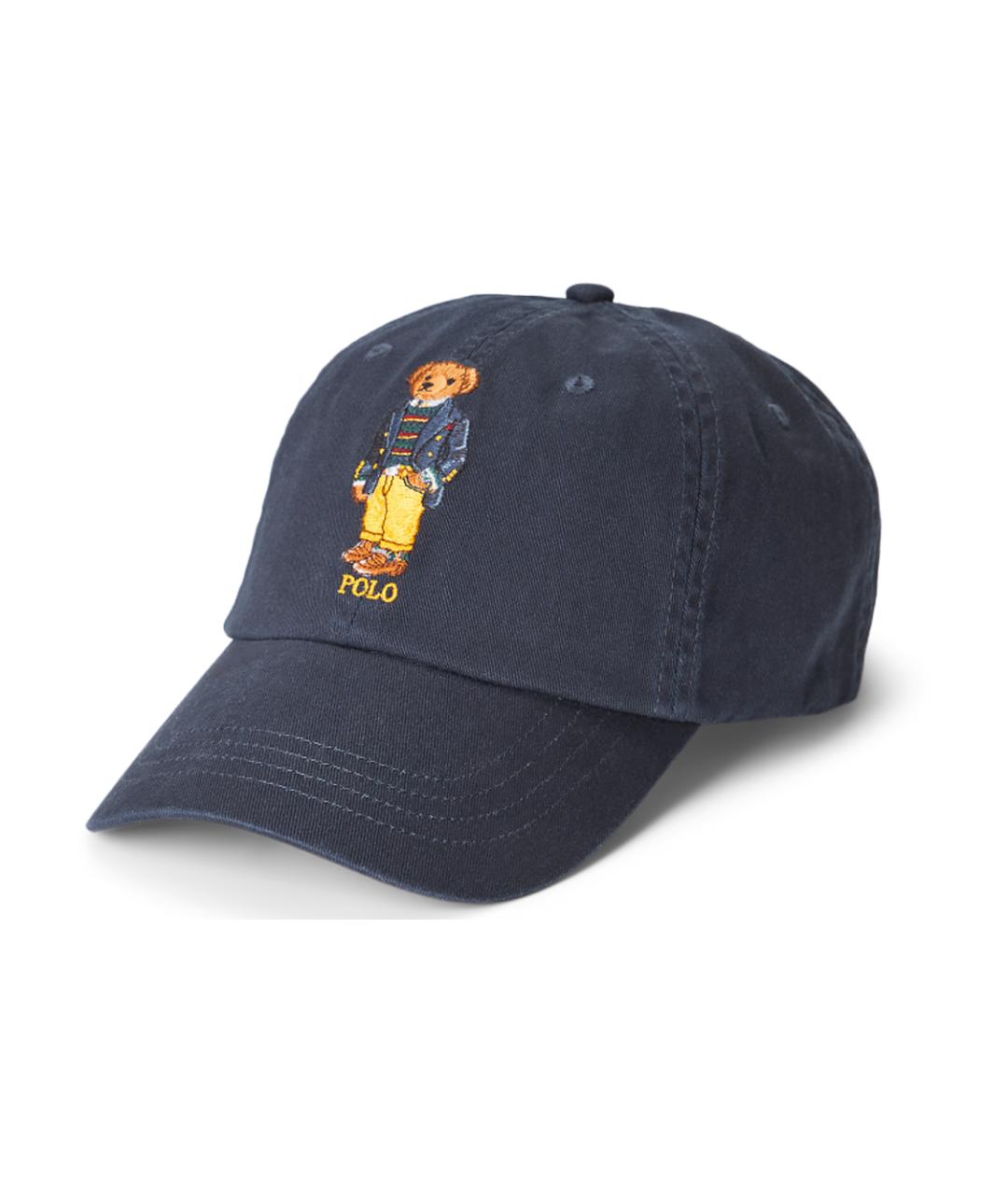 POLO RALPH LAUREN Синяя хлопковая кепка, фото 3