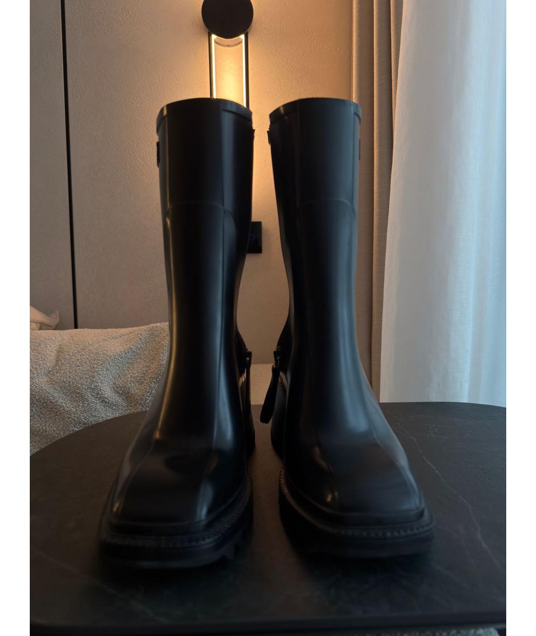 CHLOE Черные резиновые сапоги, фото 2