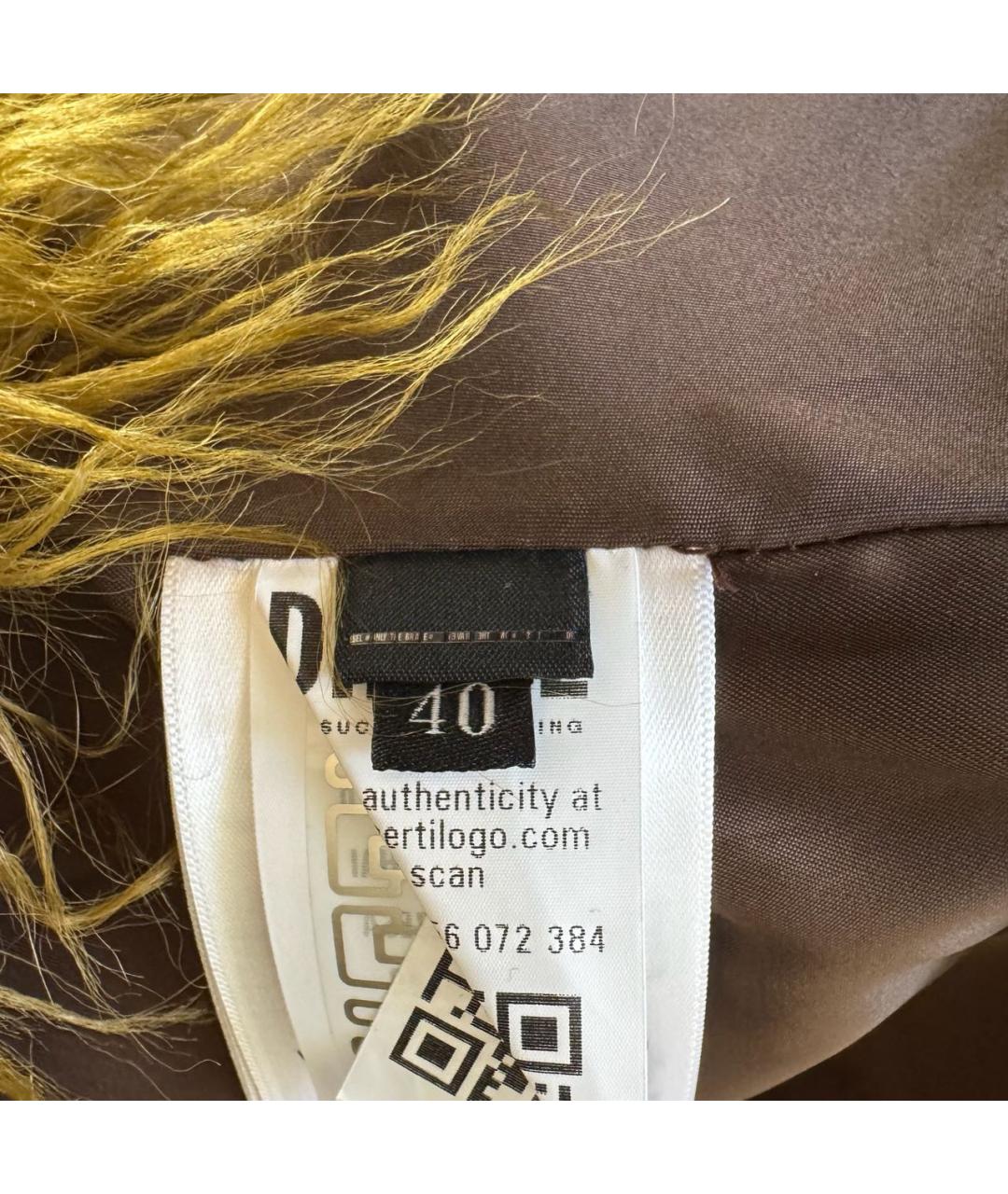 DIESEL Коричневое пальто, фото 7
