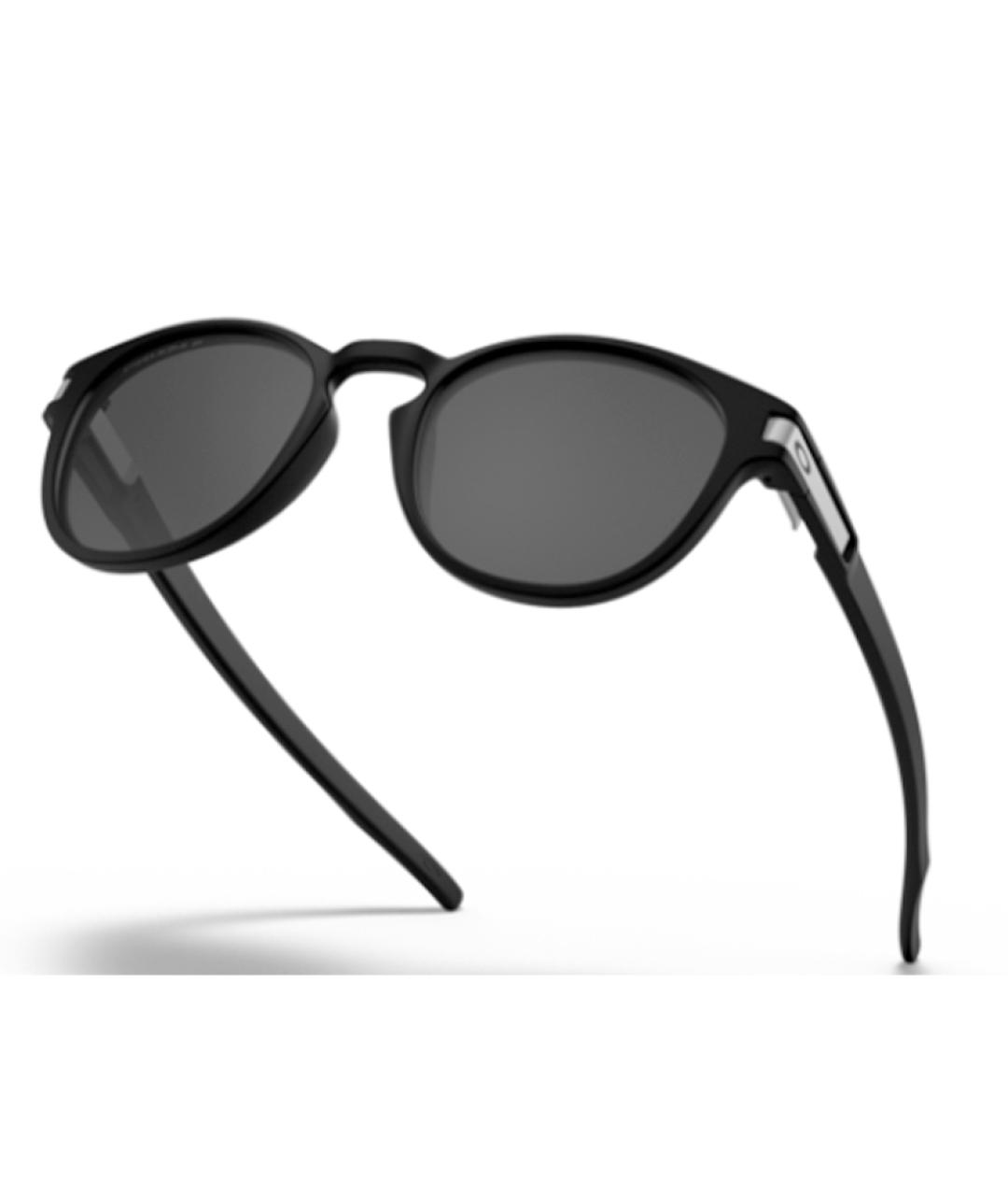 OAKLEY Черные пластиковые солнцезащитные очки, фото 4
