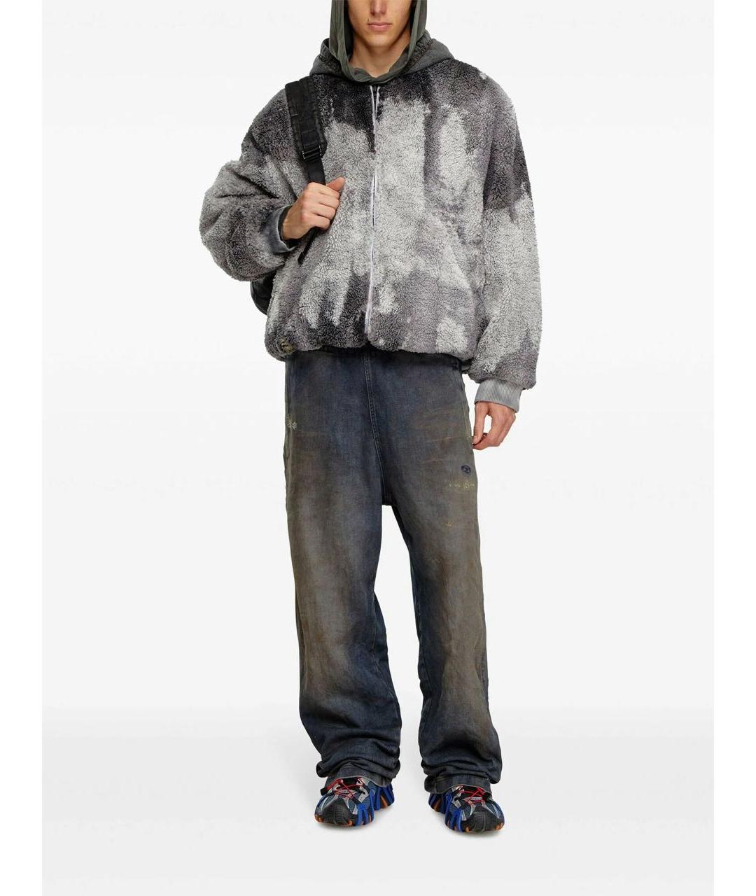 DIESEL Серая куртка, фото 3