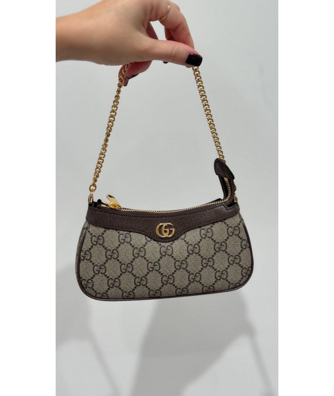 GUCCI Бежевая сумка через плечо, фото 2