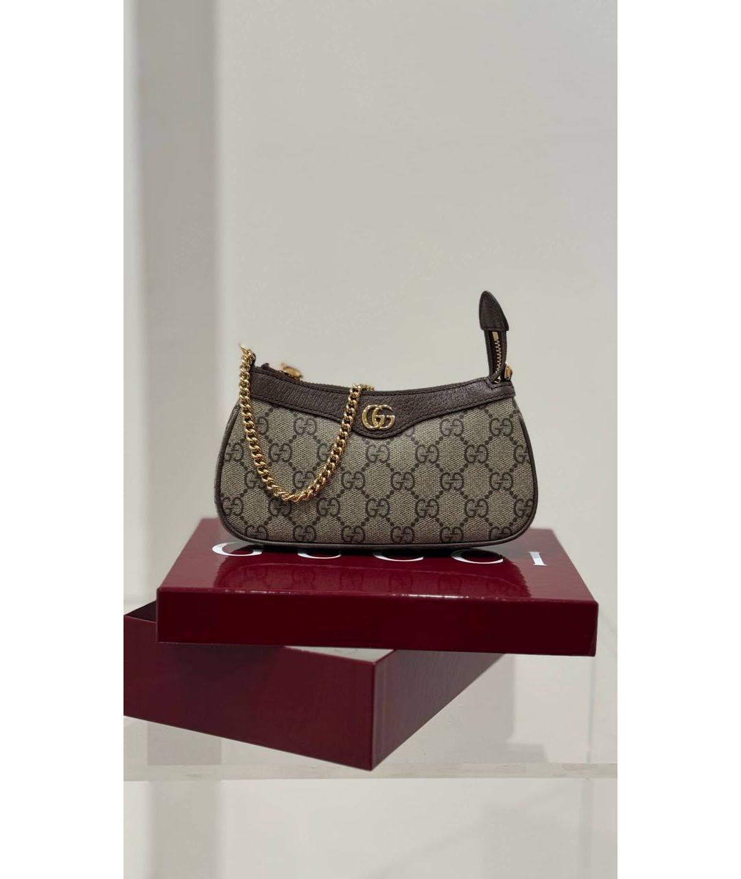 GUCCI Бежевая сумка через плечо, фото 9