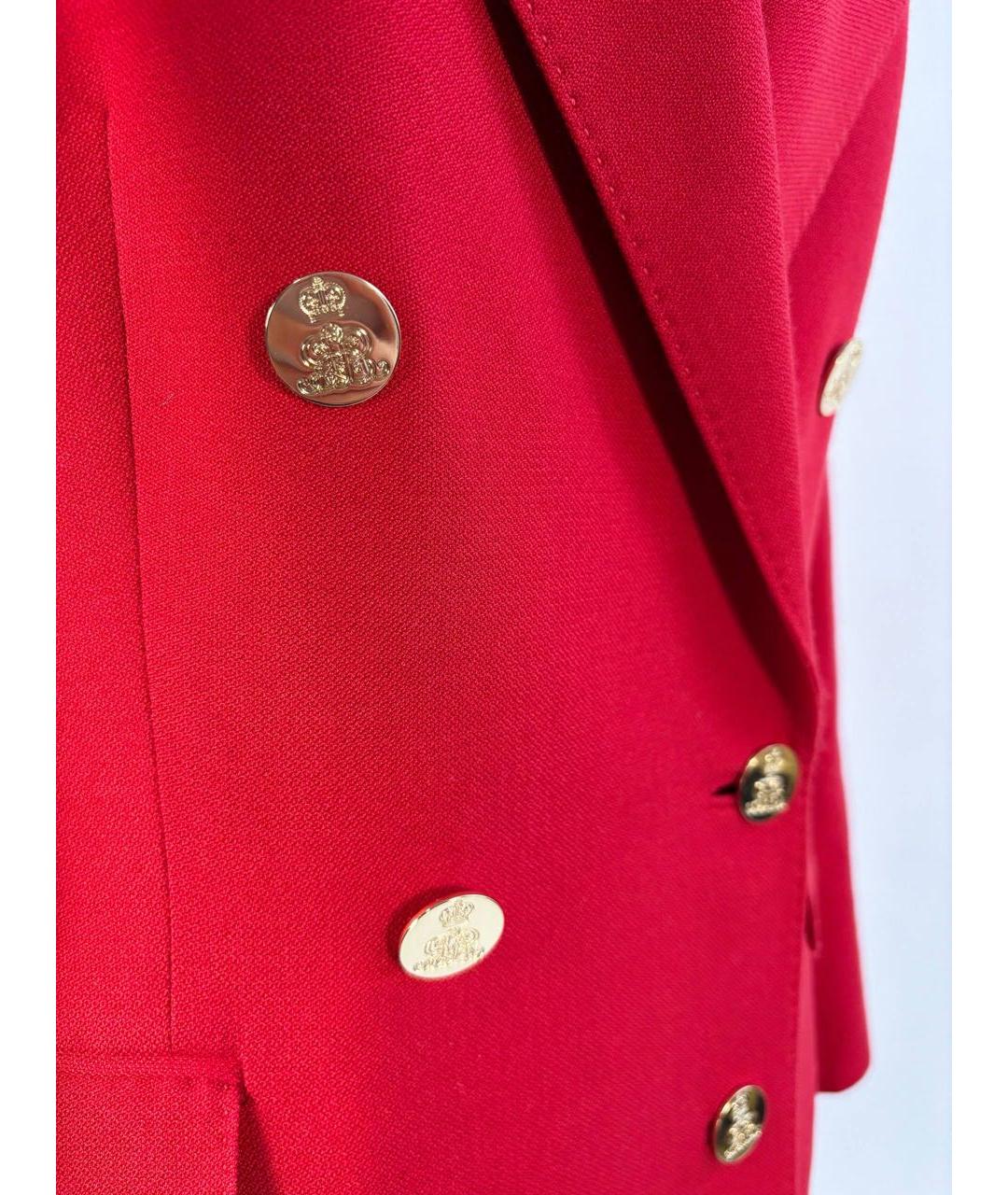 RALPH LAUREN PURPLE LABEL Красный жакет/пиджак, фото 6