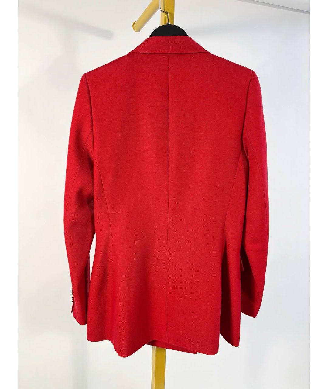 RALPH LAUREN PURPLE LABEL Красный жакет/пиджак, фото 7