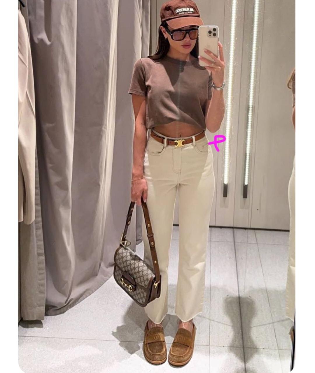 GUCCI Коричневые замшевые сабо, фото 4