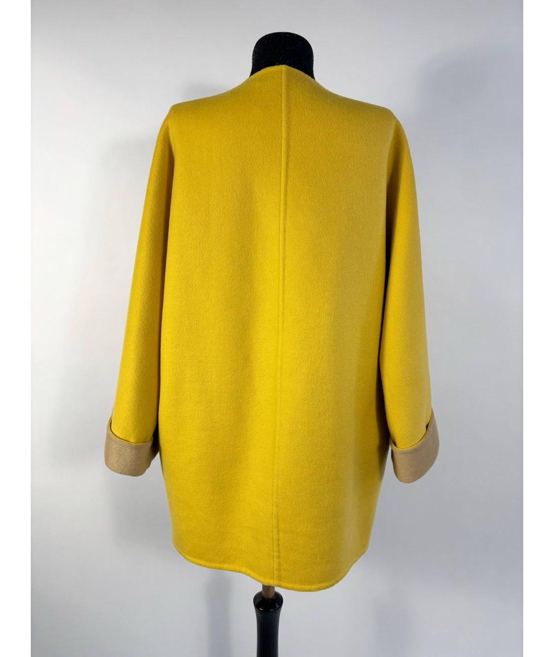 FENDI Желтое пальто, фото 2