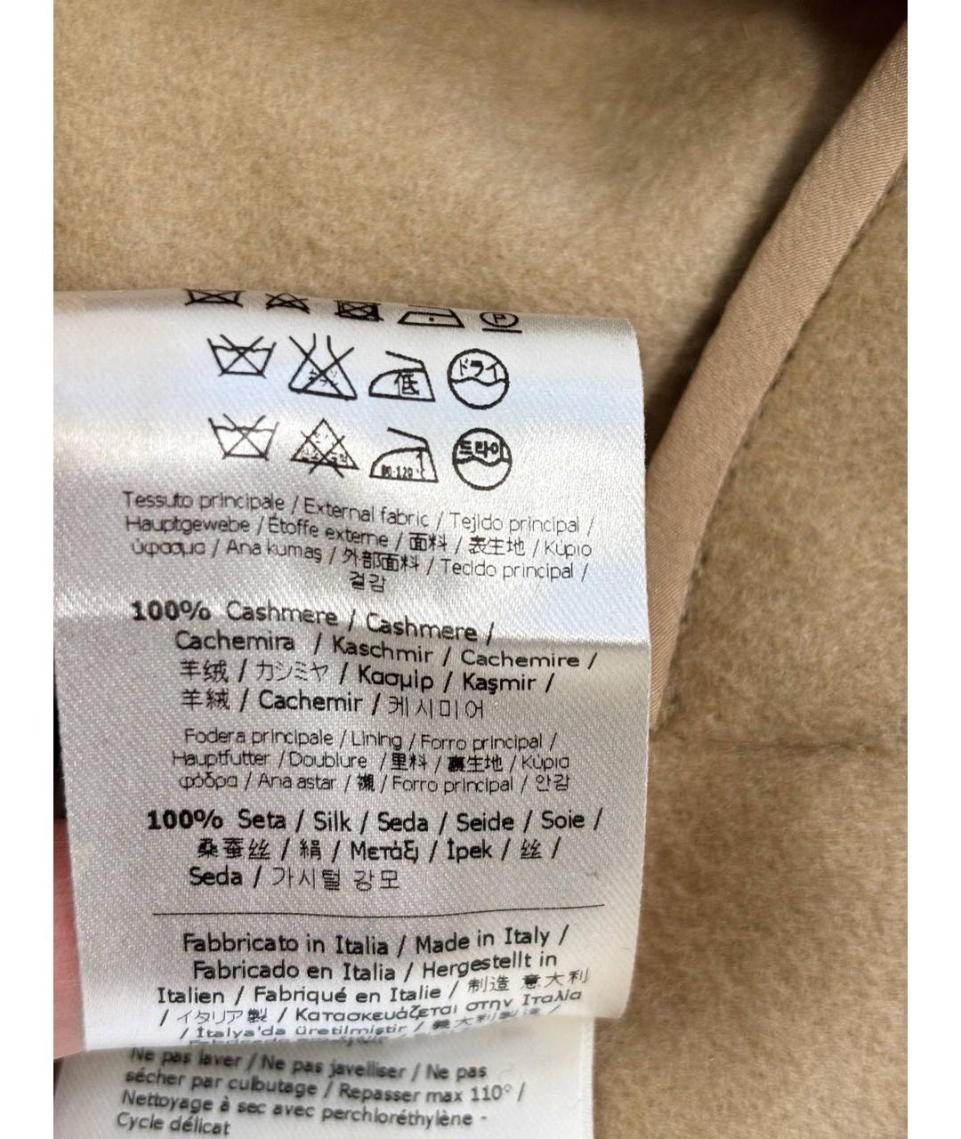 FENDI Желтое пальто, фото 5