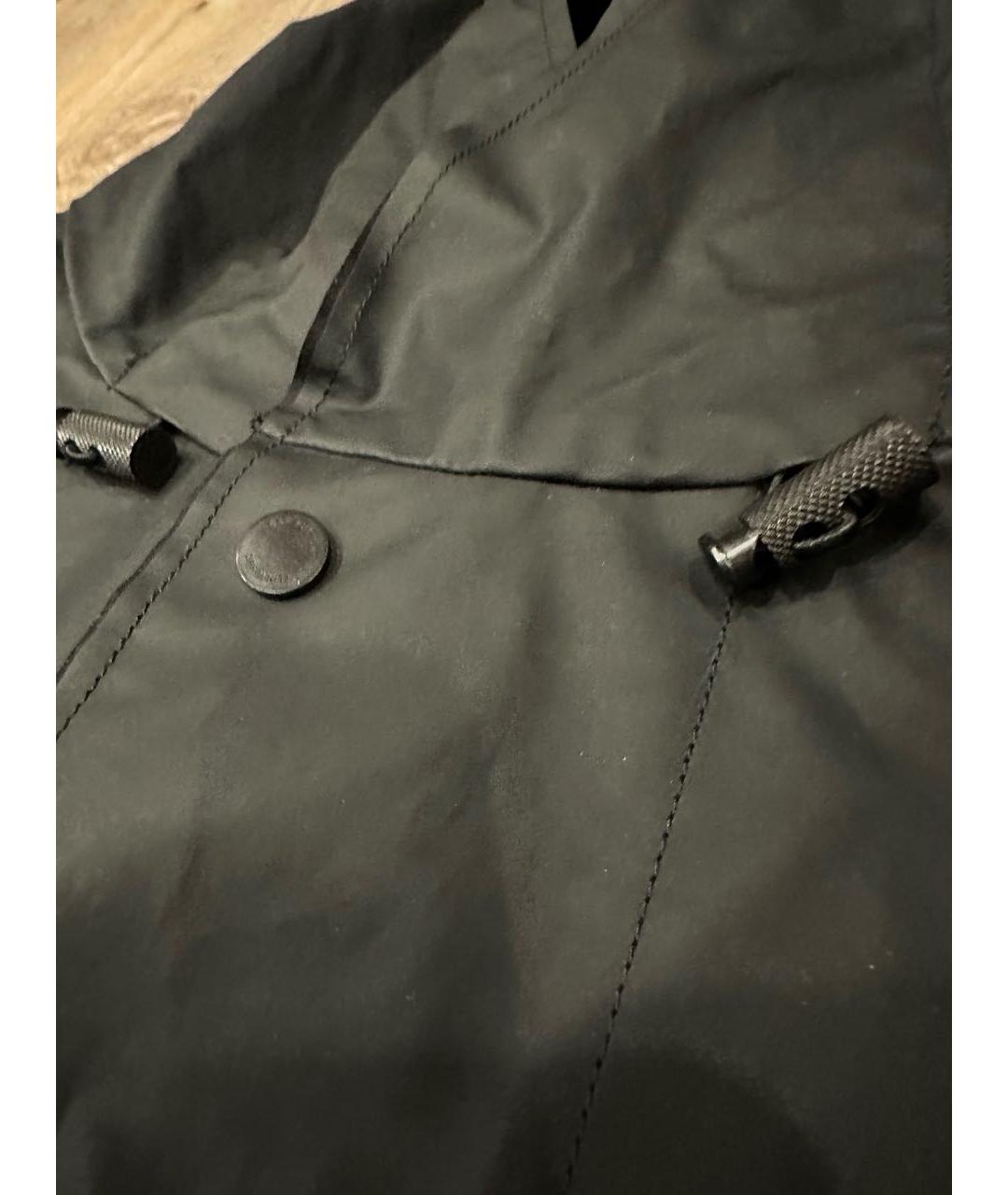 OFF-WHITE Черный тренч / плащ, фото 3