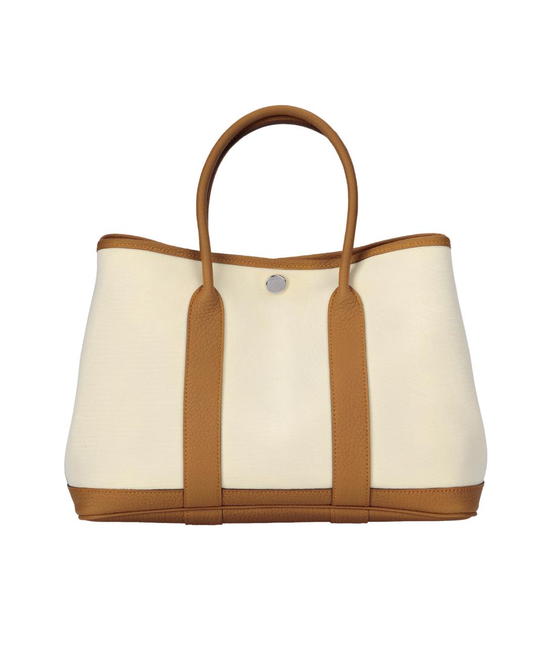 HERMES Коричневая сумка с короткими ручками, фото 1