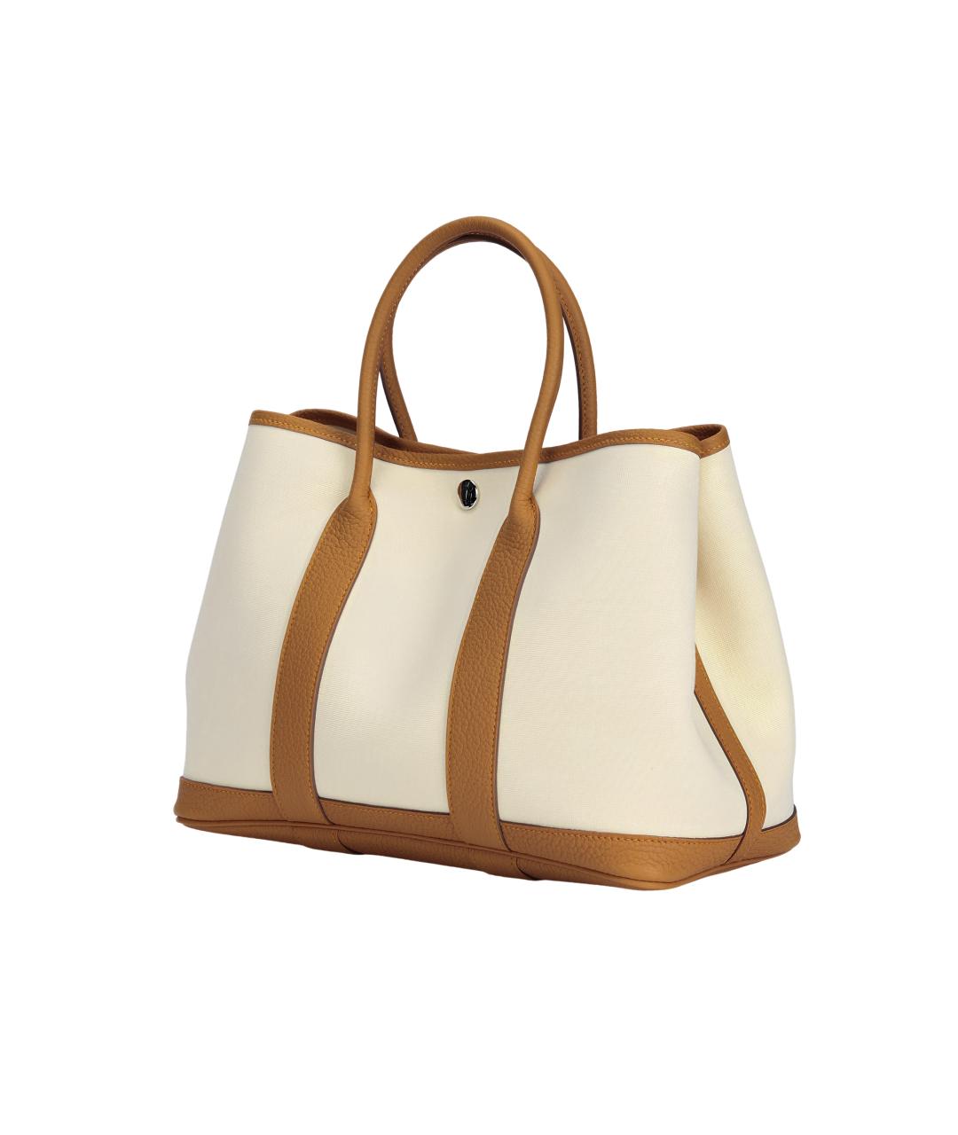 HERMES Коричневая сумка с короткими ручками, фото 2