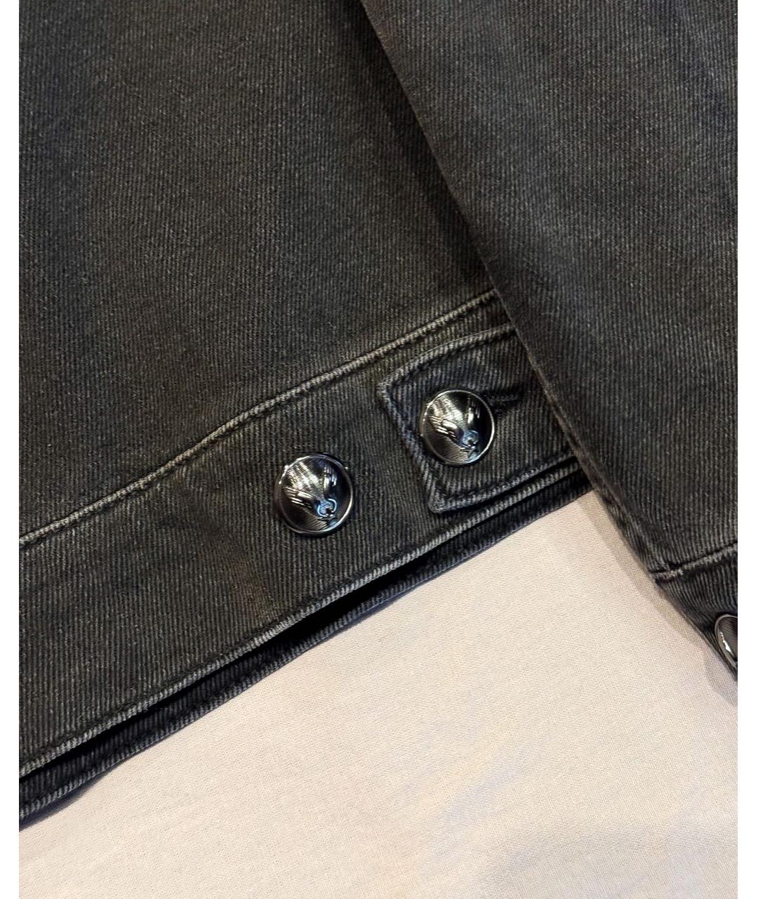PHILIPP PLEIN Серая деним куртка, фото 4