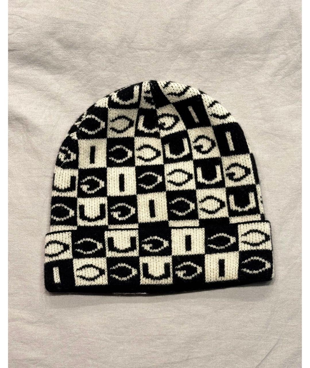 GUCCI Черная шапка, фото 3