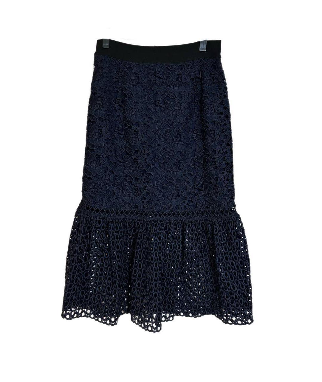 PINKO Темно-синий костюм с юбками, фото 2