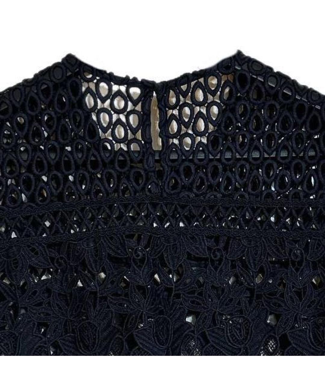 PINKO Темно-синий костюм с юбками, фото 3