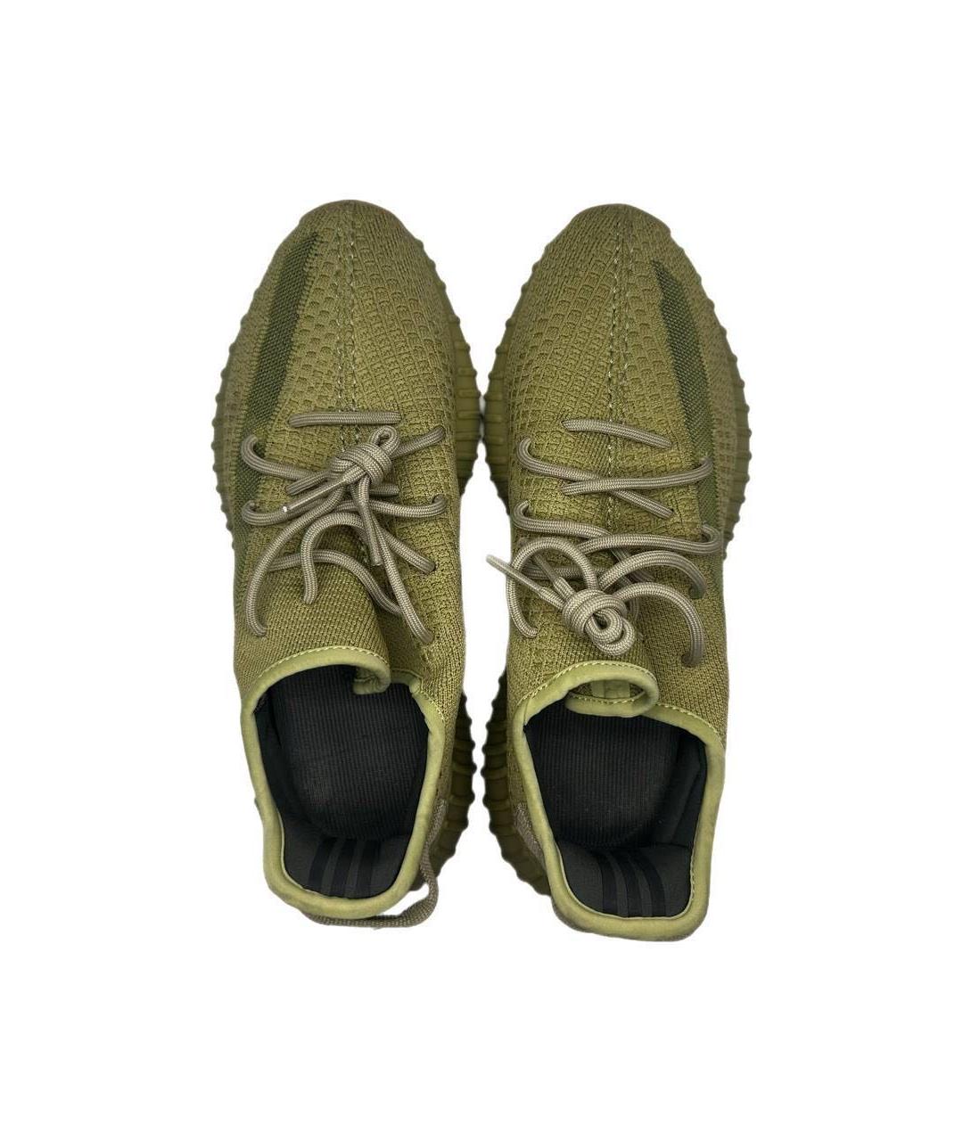 ADIDAS YEEZY Горчичные низкие кроссовки / кеды, фото 3