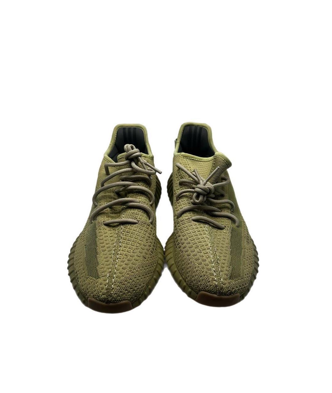 ADIDAS YEEZY Горчичные низкие кроссовки / кеды, фото 2