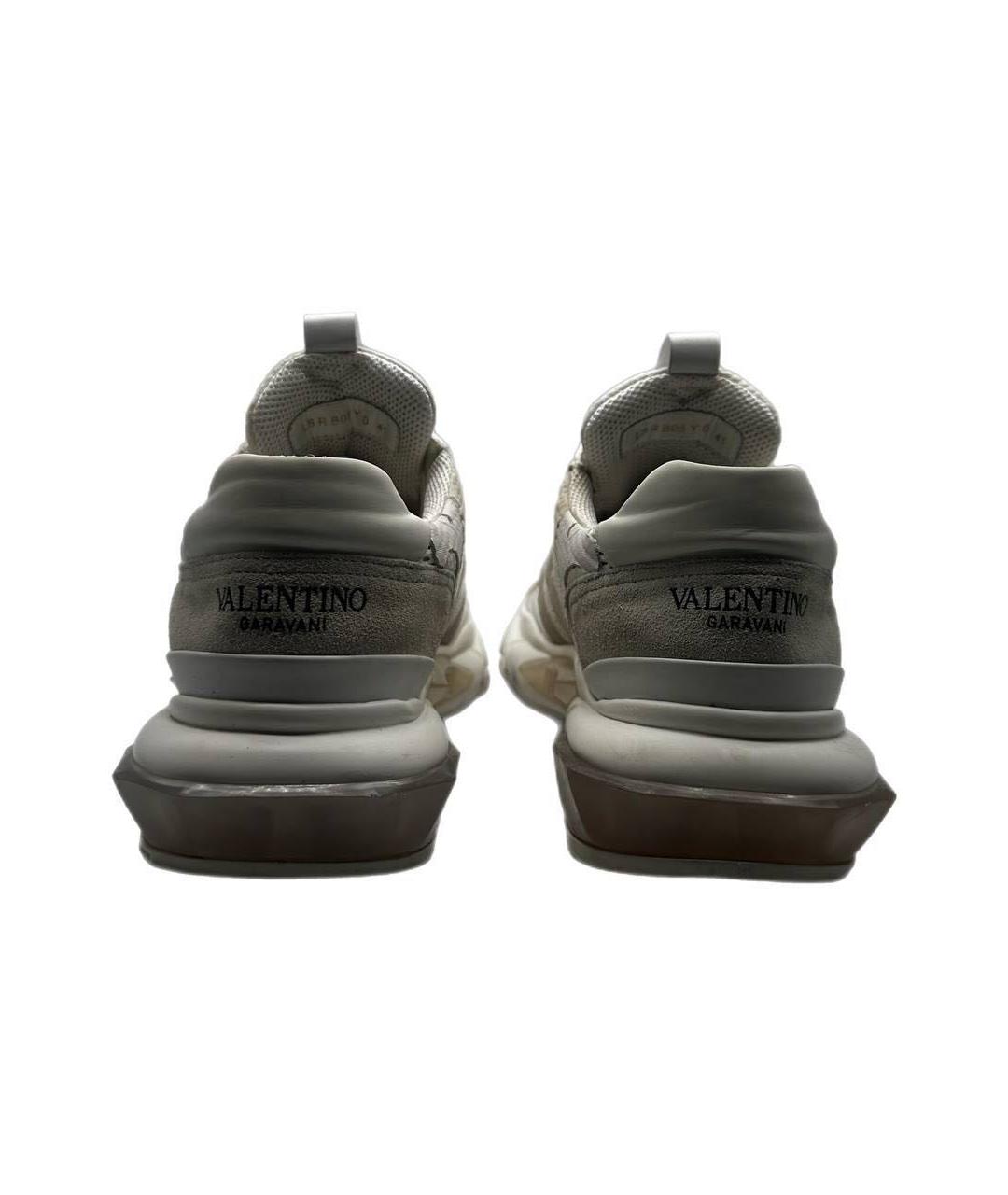 VALENTINO Белые низкие кроссовки / кеды, фото 4