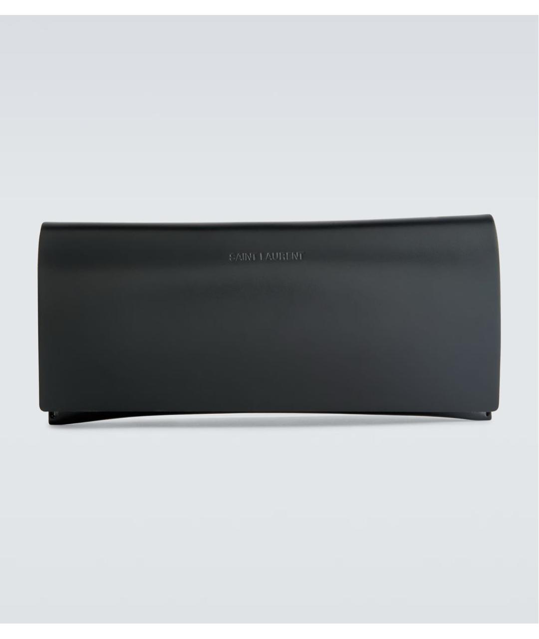 SAINT LAURENT Черные пластиковые солнцезащитные очки, фото 6