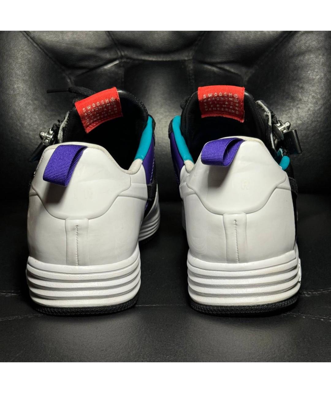 ACRONYM® Черные кожаные низкие кроссовки / кеды, фото 2