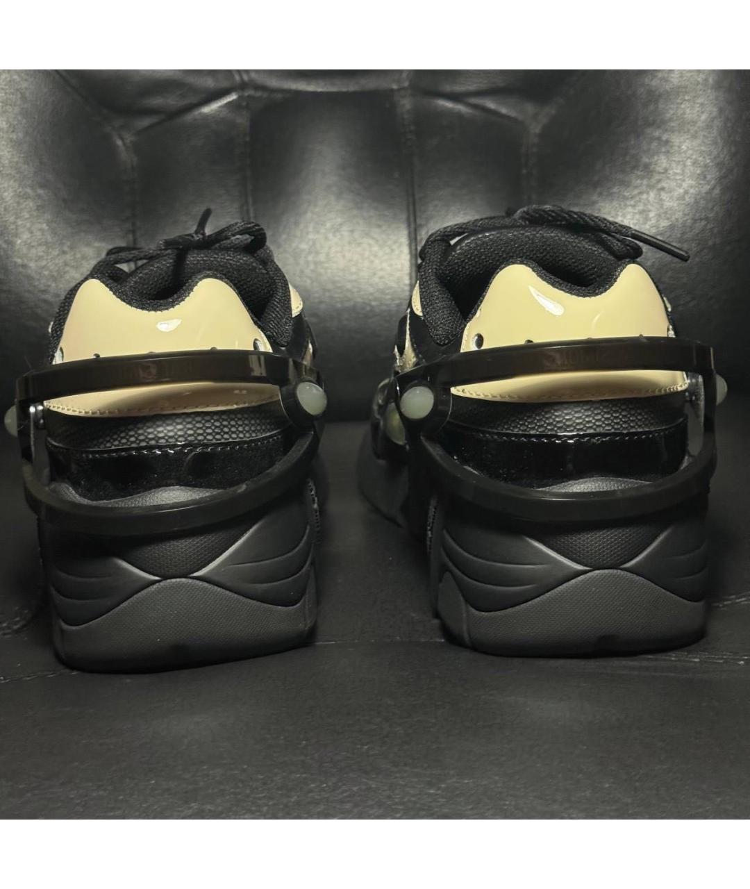 RAF SIMONS Черные текстильные кроссовки, фото 2