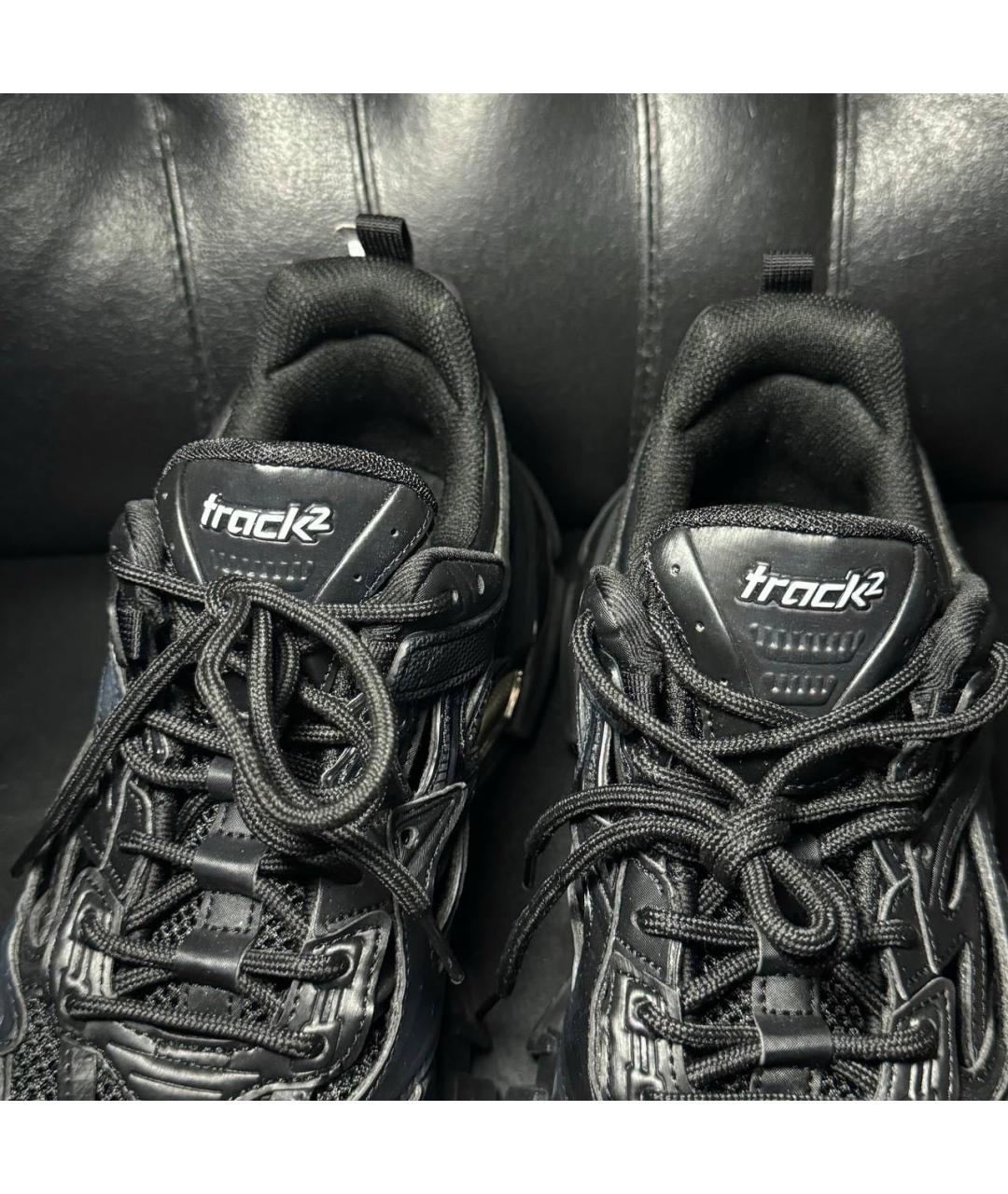 BALENCIAGA Черные текстильные кроссовки, фото 8