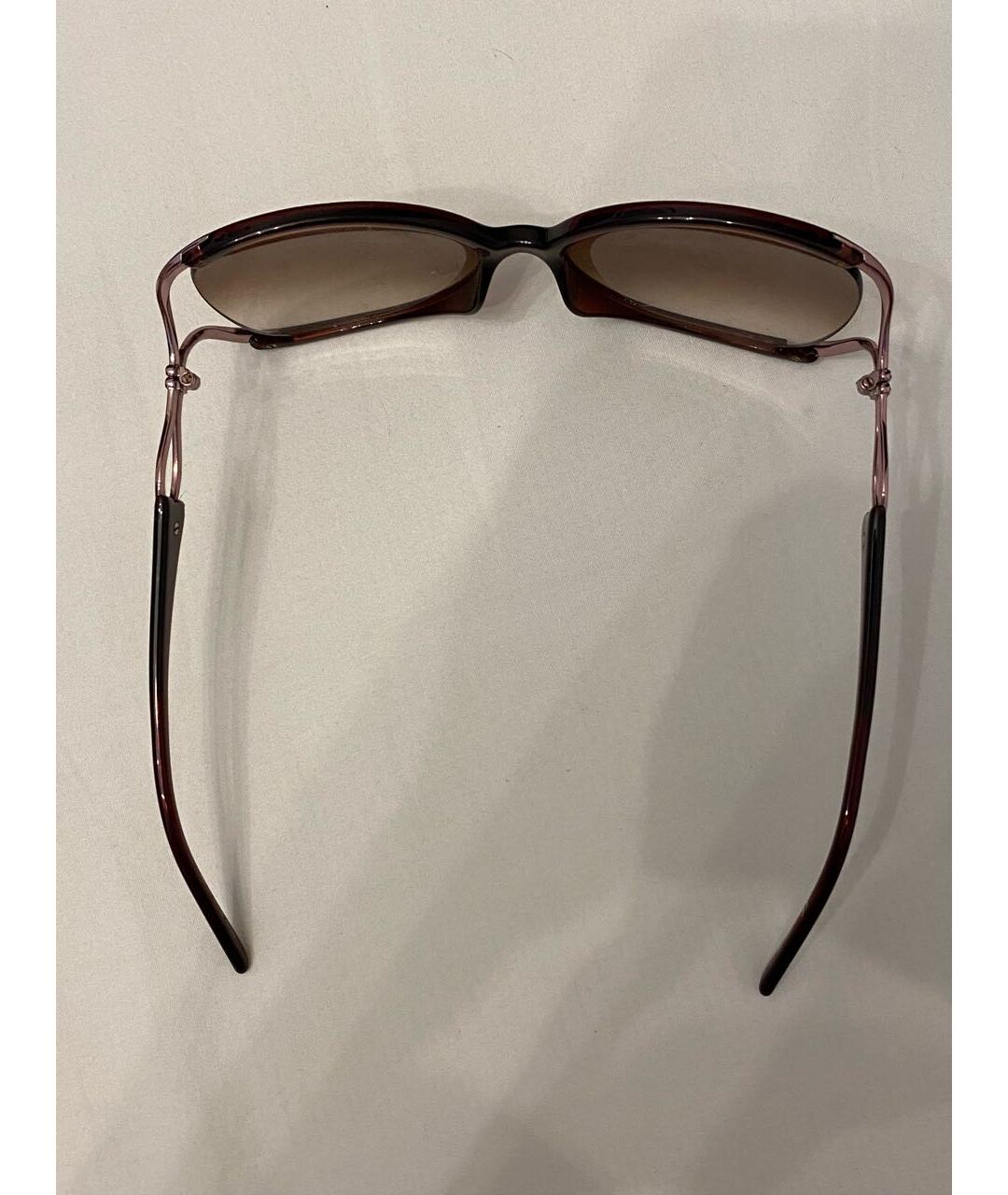 ESCADA Бордовые пластиковые солнцезащитные очки, фото 4