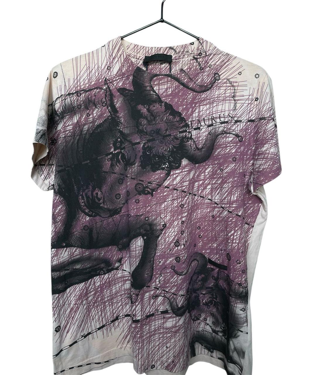 PRADA Мульти хлопковая футболка, фото 9