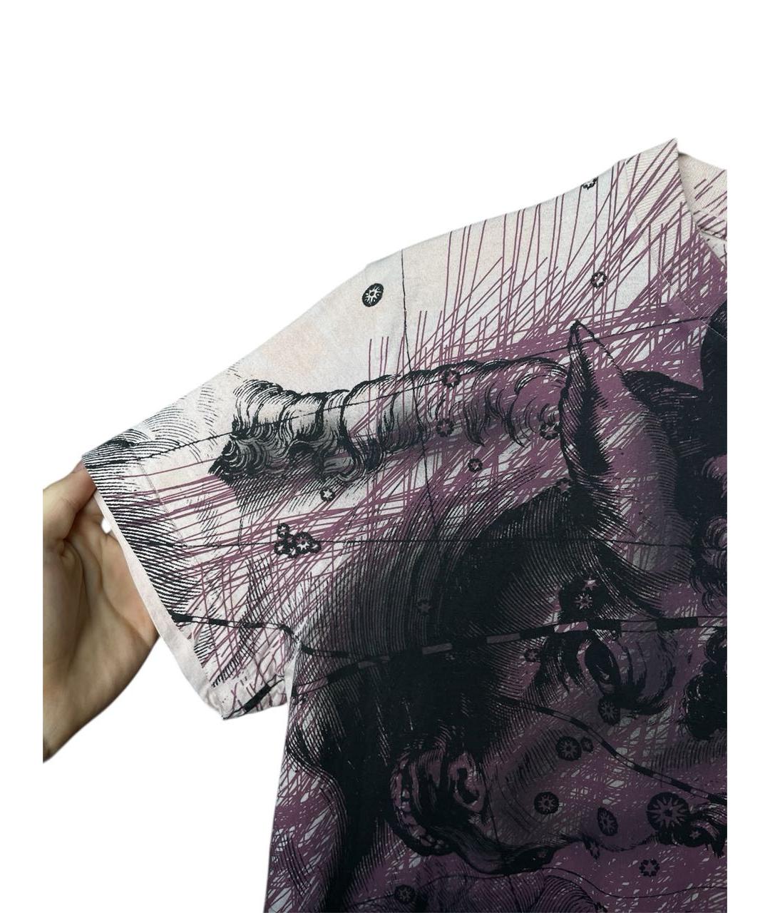 PRADA Мульти хлопковая футболка, фото 4