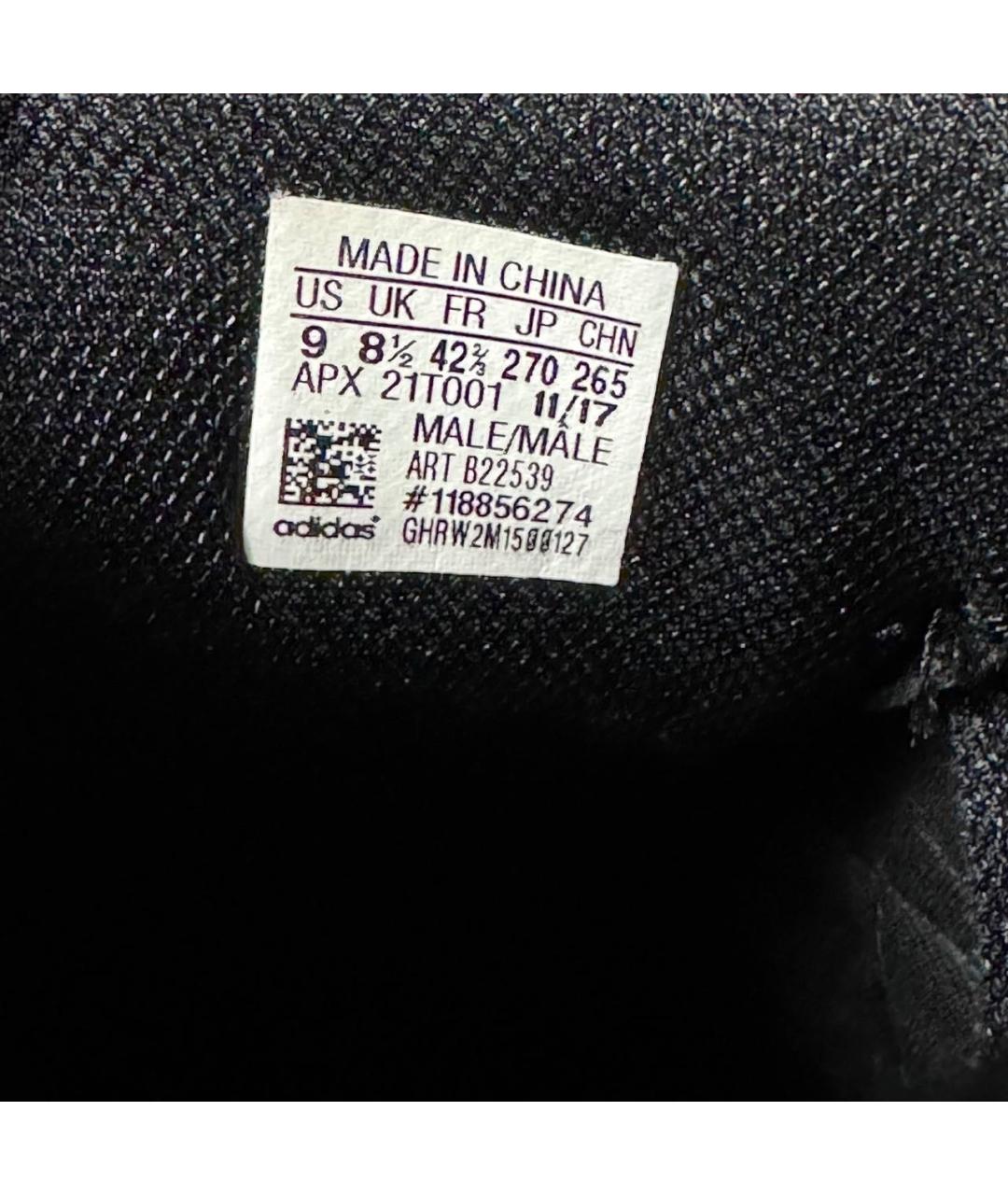 RAF SIMONS Фиолетовые текстильные низкие кроссовки / кеды, фото 6