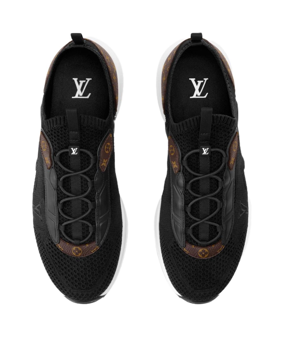 LOUIS VUITTON Черные кроссовки, фото 4