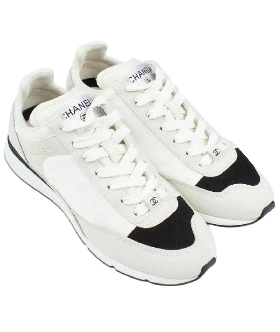 CHANEL Серые кроссовки, фото 3