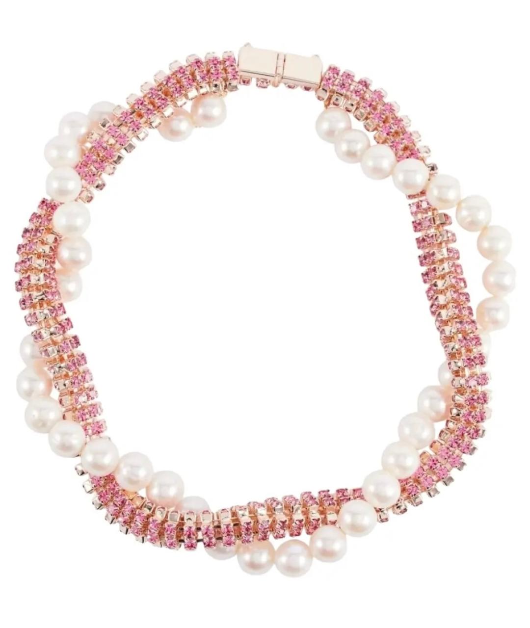 MAGDA BUTRYM Розовое латунное колье, фото 1